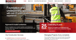 Desktop Screenshot of morcon.co.uk